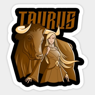 Taurus / Zodiac Signs / Horoscope Sticker